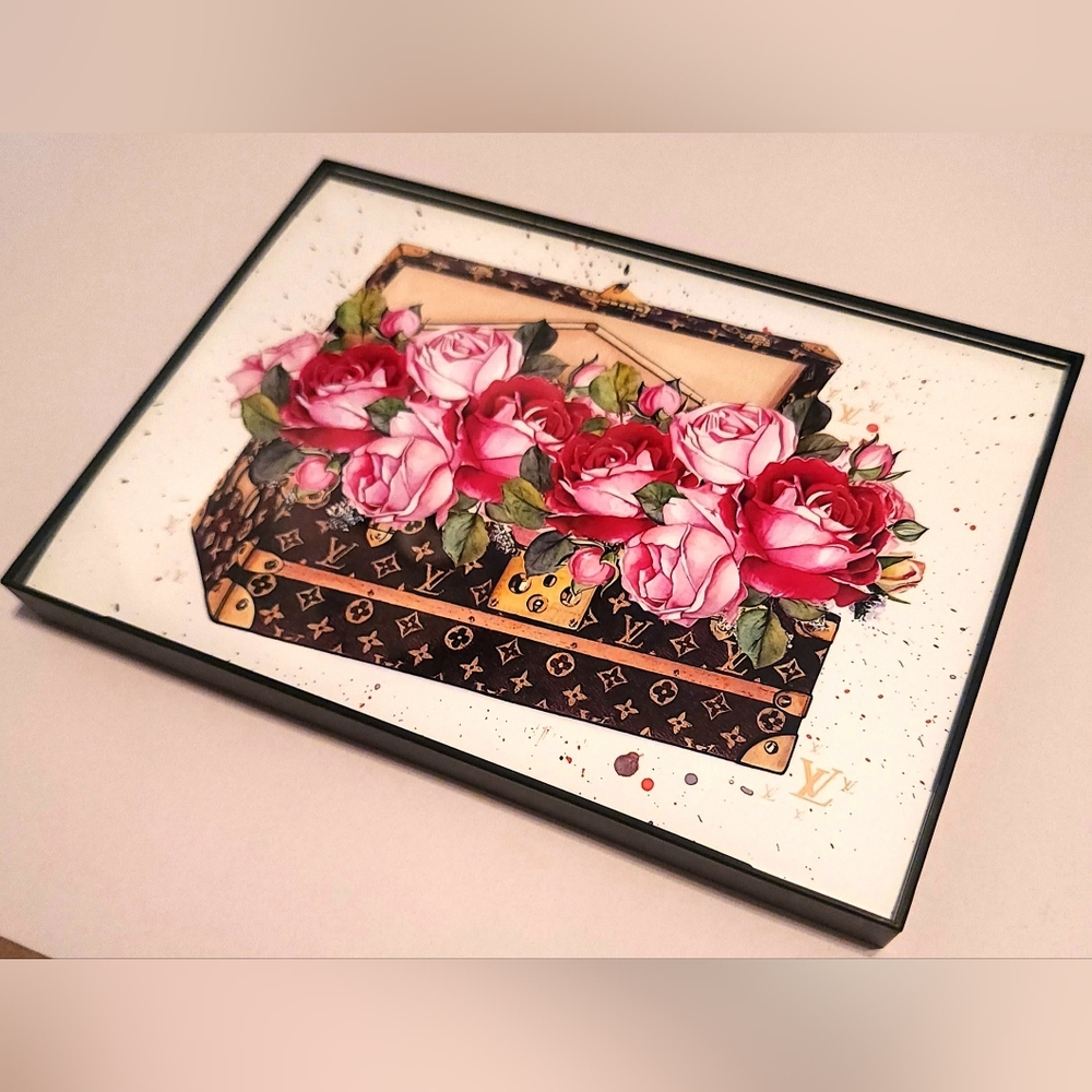 Louis Vuitton 11"×17" Framed Wall Art
